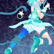 キュアミルキーと触手さん