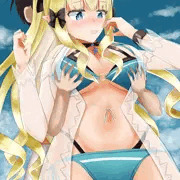 おっぱい揉まれるサレンさん