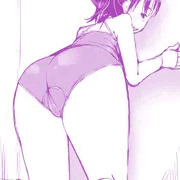 【気まぐれイラスト】スク水ぶっかけ