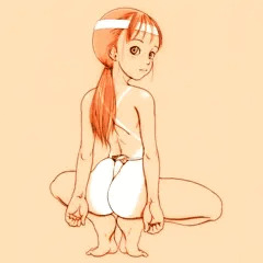夏とふんどしと日焼け跡と。