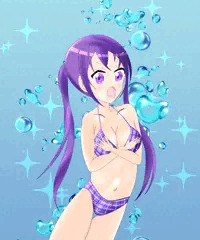手ブラなリゼちゃん
