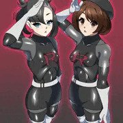 ロケット団員化ユウリマリィ