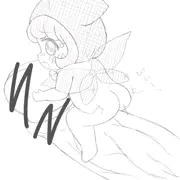 （落描き）光るおしりを眺めたい