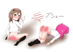 お仕置きされたJKちゃん