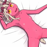 赤肌淫魔とイチャイチャした