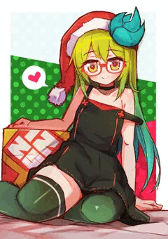 キミドリさんとクリスマスおしりエッチ