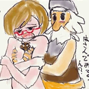 ニッキーさんを背後から乳揉み