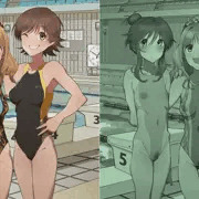 プールで赤外線撮影されてしまうポジティブパッション