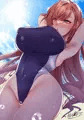 競泳水着を着てくれる夏葉