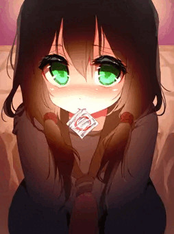 じぃぃぃ…（咥えゴム
