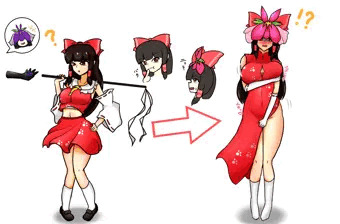 ヨモツシコメ化霊夢