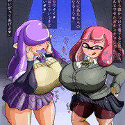 ギャルイカにエロガキが種付けプレス