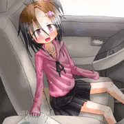 看板娘とドライブ