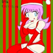 クリスマスイラストシリーズ2024 番外編 サンタビキニシリーズ