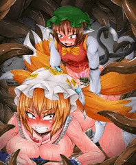 藍＆橙ラブラブ星間飛行