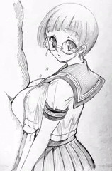女子バレー部のレシーブ特訓etc