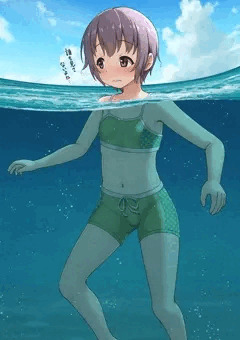水中でやっちゃう悠貴ちゃん