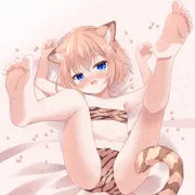 鬼と間違われて豆をまかれるねこ