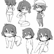 かばんちゃんえっちらくがき