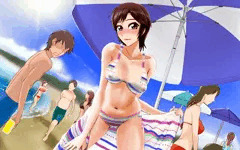 ボディペイント水着