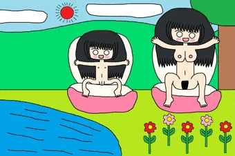 ママと一緒にこの世界に生まれて