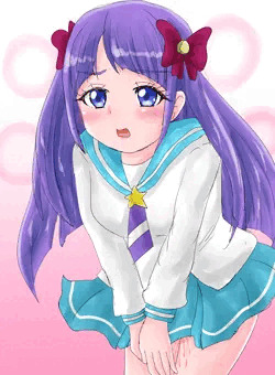 スタプリなかをつけ忘れてきて垂れてきてしまってるまどかちゃん
