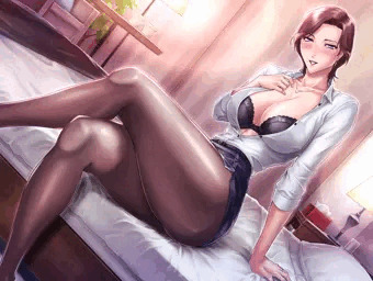 誘惑する熟女