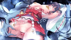 八尺様に捕まる退魔巫女