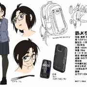 鉄JKちゃん設定画