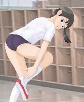 下駄箱の前で