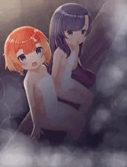 男湯で女児を見つけました。