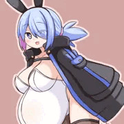 黒うさバ妊婦