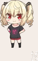 クラスメイトの千鶴ちゃんのミニキャラ！