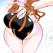 競泳水着リサ姉