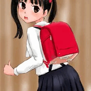 ツインテール　バック
