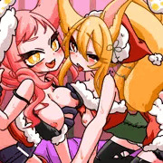 【クリスマス】アヤメ、カンナのＷサンタとハメハメ