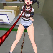 体操服綱渡り娘