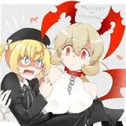 ゆきかvsりおん　サキュバス.ver＆エクソシスト.ver