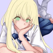 制服+金髪J○