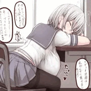 隣の席の巨乳の女子