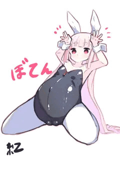 ボテ無表情バニー