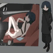 深夜全裸ドライブデート