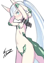 リザードマン腋鱗コキ