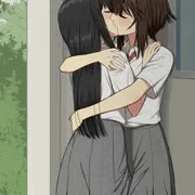 校舎裏で…