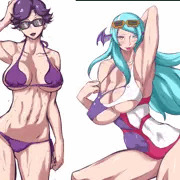 水着DB&マーモさん