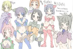 次回　同人エロゲのキャララフ案