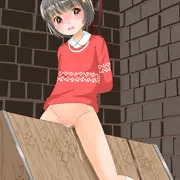 莉愛ちゃん木馬に乗ってお写真