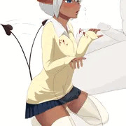 褐色ふたなりサキュバス２