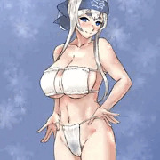 眼帯ビキニ＋ふんどし神威