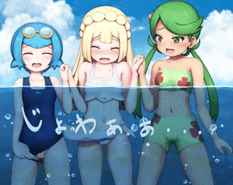 アローラ水中放尿ガールズ